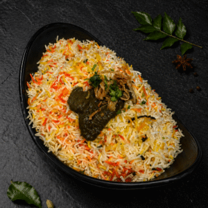 Gongura Egg Biryani